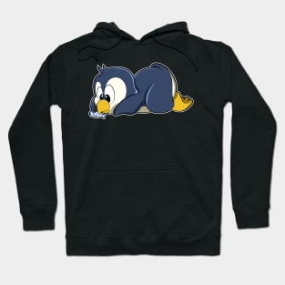 Penguin with Fish Hoodie